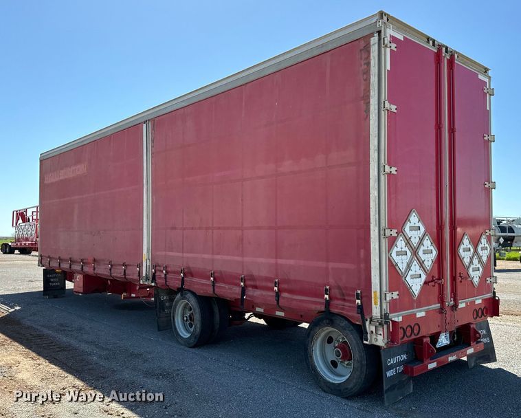 image for item EJ0543 Transcraft side curtain trailer