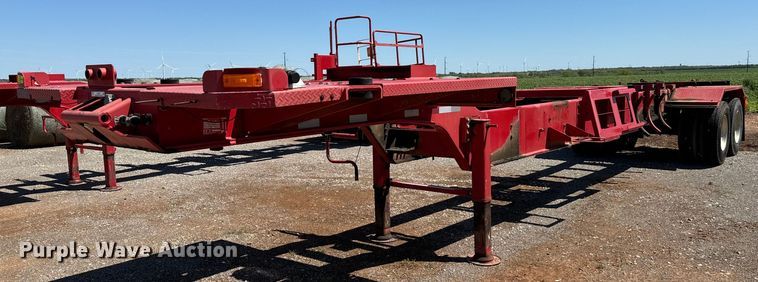 image for item EJ0549 2011 Mertz oilfield trailer