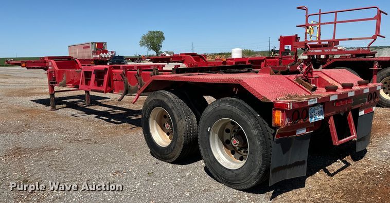image for item EJ0549 2011 Mertz oilfield trailer