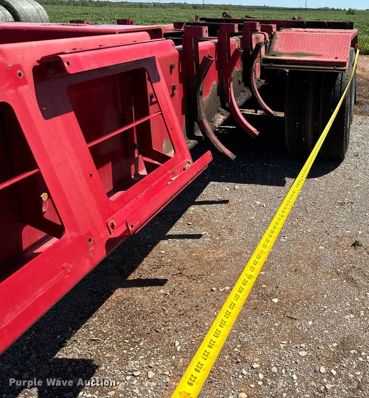 image for item EJ0549 2011 Mertz oilfield trailer