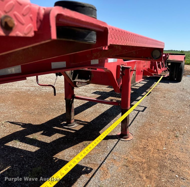 image for item EJ0549 2011 Mertz oilfield trailer