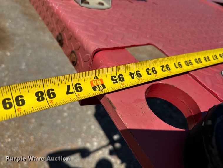 image for item EJ0549 2011 Mertz oilfield trailer