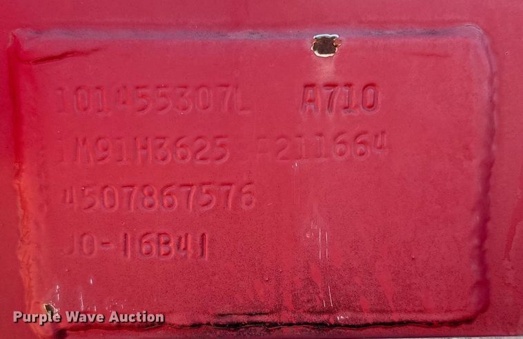 image for item EJ0549 2011 Mertz oilfield trailer