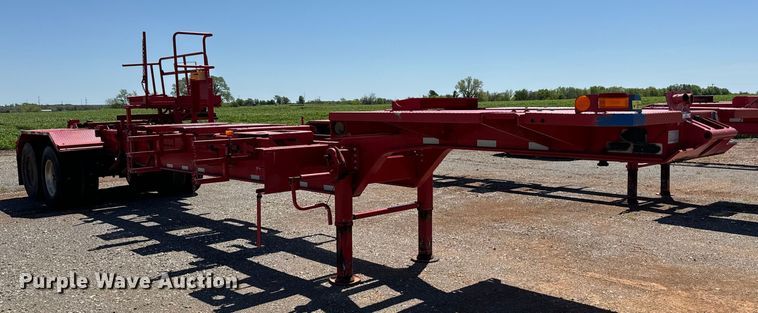 image for item EJ0550 2012 Mertz oilfield trailer