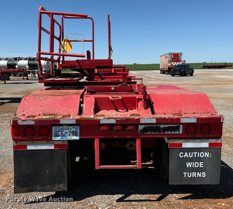 image for item EJ0550 2012 Mertz oilfield trailer