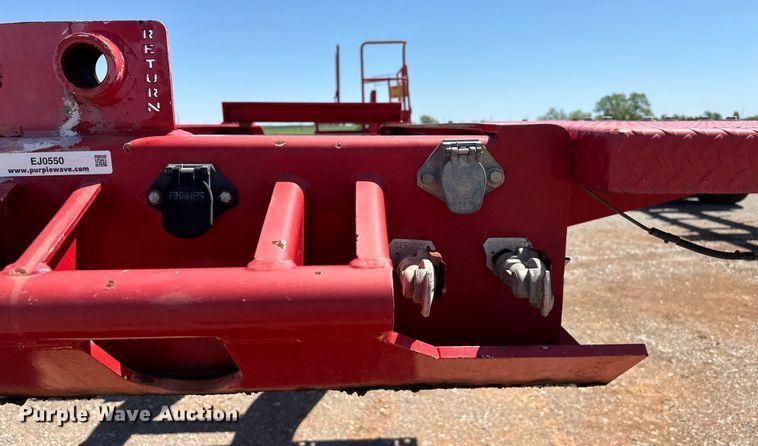 image for item EJ0550 2012 Mertz oilfield trailer