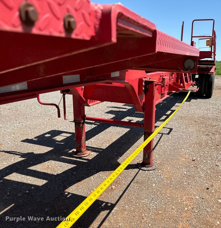 image for item EJ0550 2012 Mertz oilfield trailer