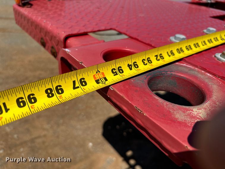 image for item EJ0550 2012 Mertz oilfield trailer