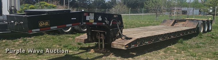 image for item EJ6300 2006 Witzco RG-50 Challenger lowboy equipment trailer