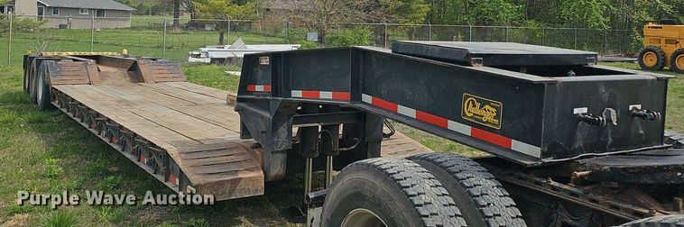 image for item EJ6300 2006 Witzco RG-50 Challenger lowboy equipment trailer