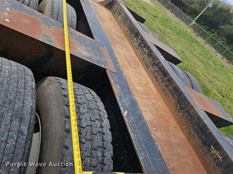 image for item EJ6300 2006 Witzco RG-50 Challenger lowboy equipment trailer