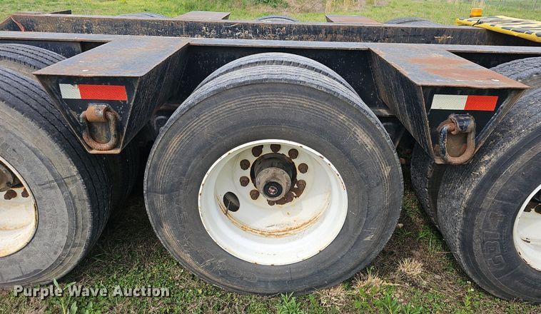 image for item EJ6300 2006 Witzco RG-50 Challenger lowboy equipment trailer