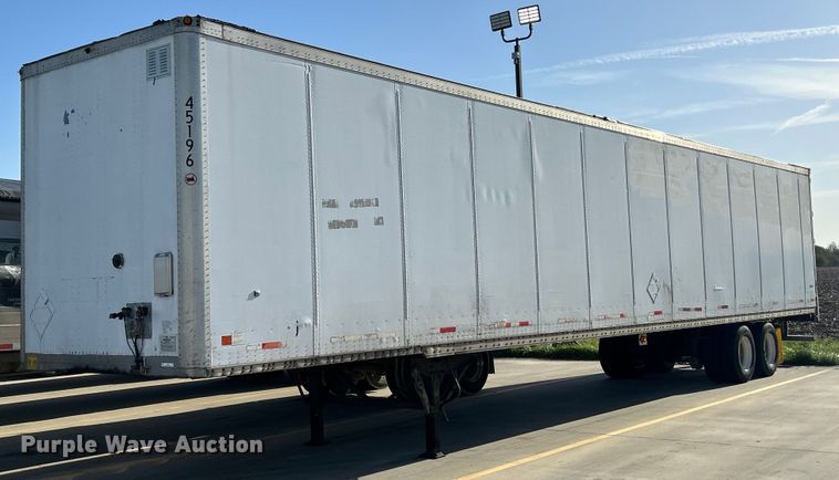 image for item EK4460 2001 Wabash dry van trailer