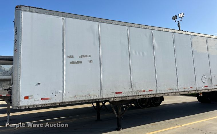 image for item EK4460 2001 Wabash dry van trailer