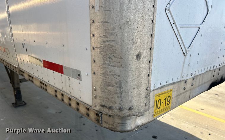 image for item EK4460 2001 Wabash dry van trailer