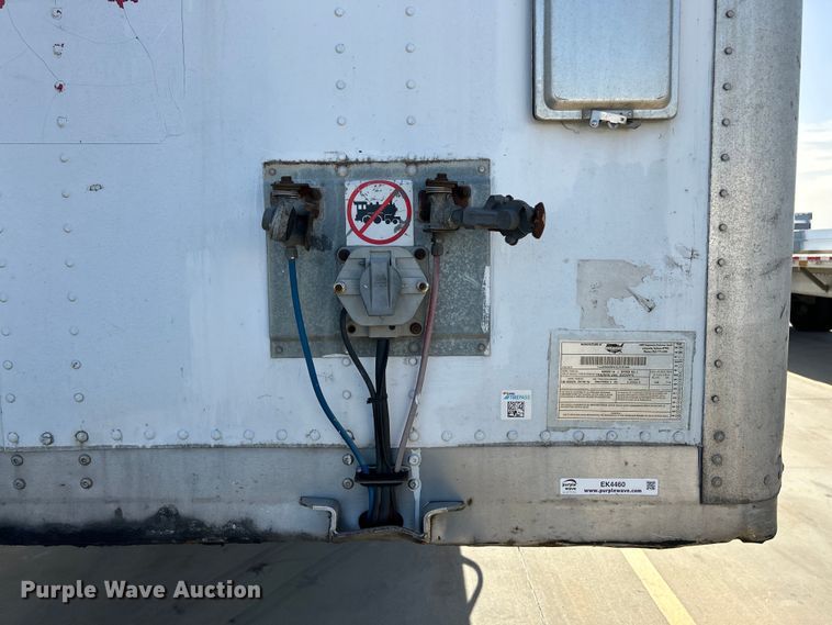 image for item EK4460 2001 Wabash dry van trailer