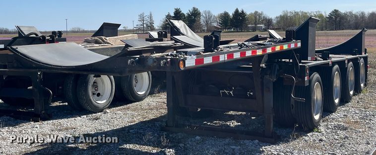 image for item LD9402 2019 Shop built windmill tower trailer