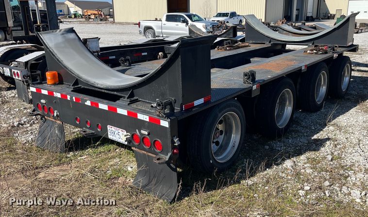image for item LD9402 2019 Shop built windmill tower trailer