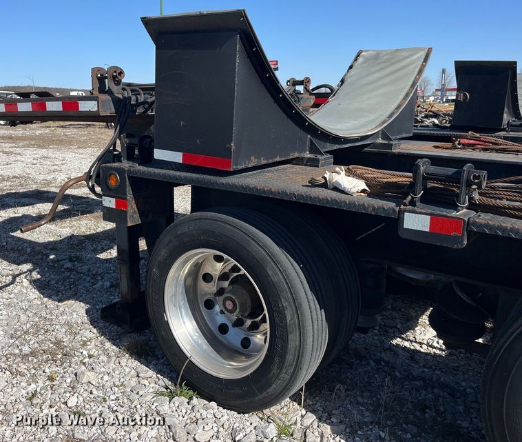 image for item LD9402 2019 Shop built windmill tower trailer