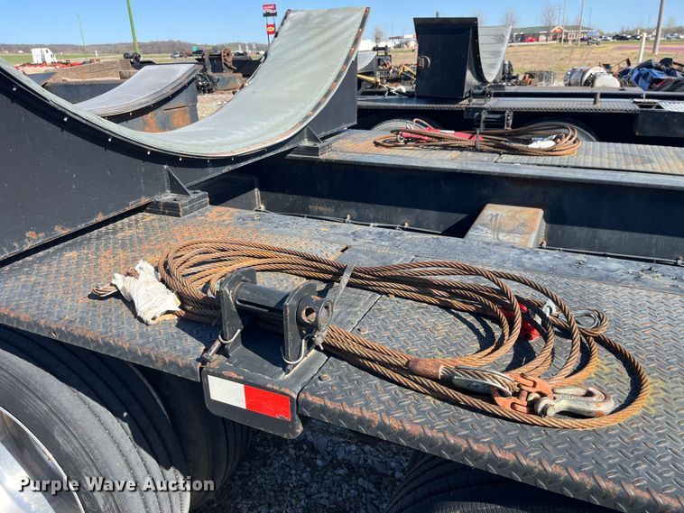 image for item LD9402 2019 Shop built windmill tower trailer