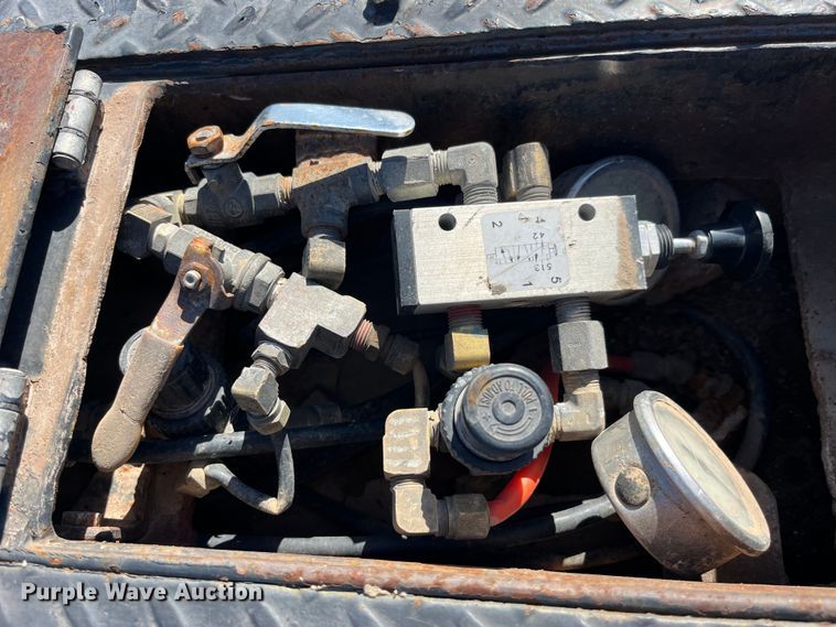 image for item LD9402 2019 Shop built windmill tower trailer