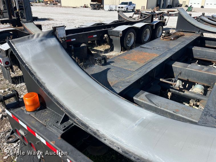 image for item LD9402 2019 Shop built windmill tower trailer