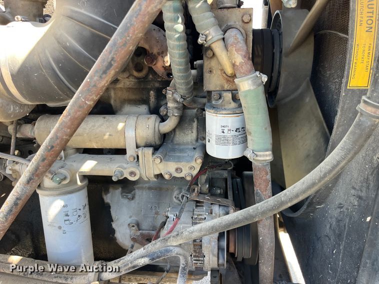 image for item LD9431 1988 White GMC WCM flatbed truck