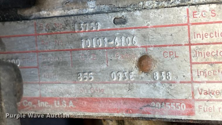 image for item LD9431 1988 White GMC WCM flatbed truck