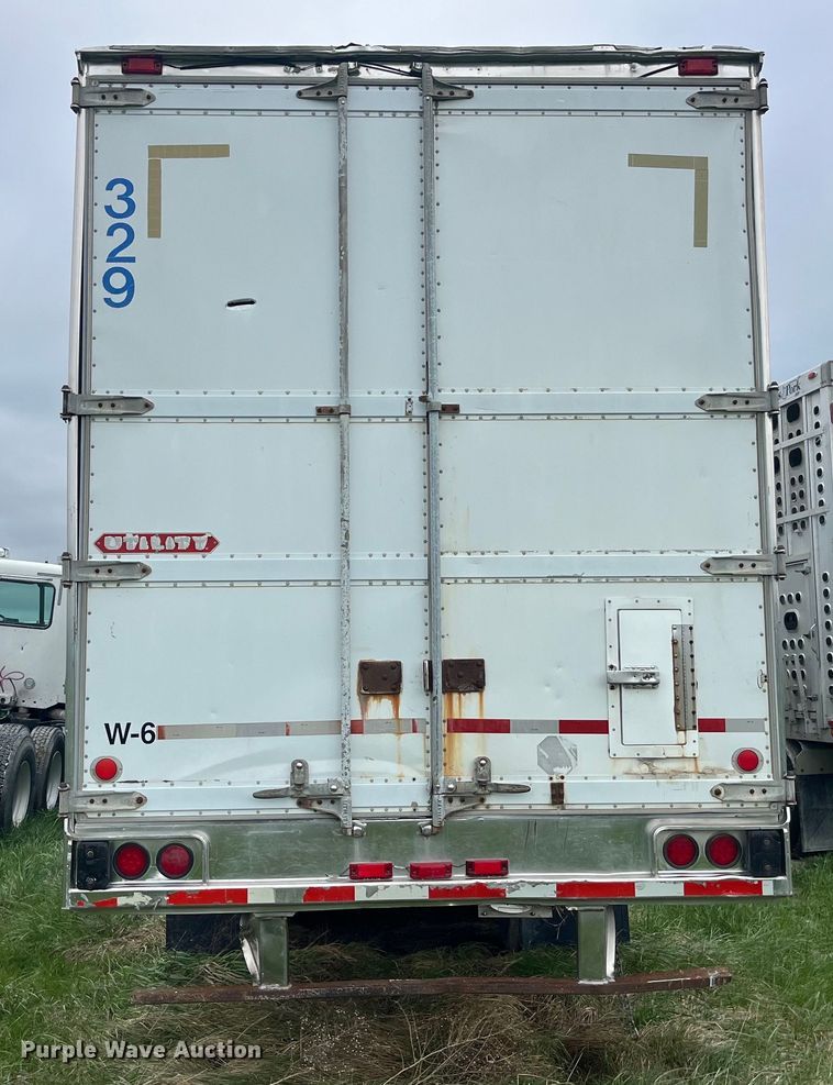 image for item LD9443 1988 Utility Trailer Inc dry van trailer