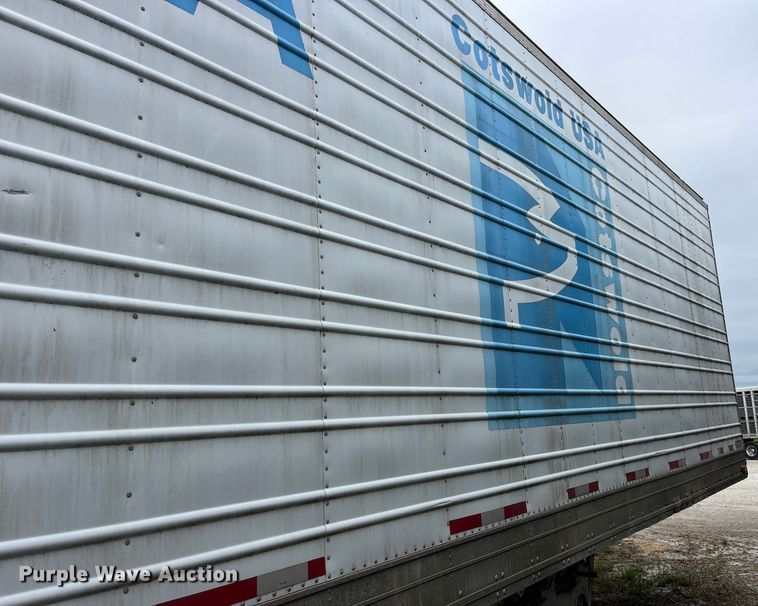 image for item LD9443 1988 Utility Trailer Inc dry van trailer