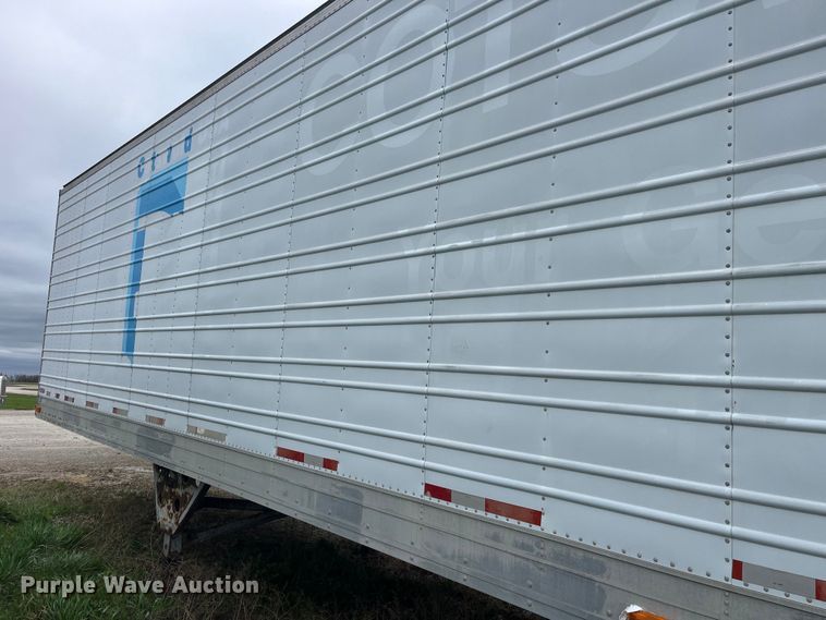 image for item LD9443 1988 Utility Trailer Inc dry van trailer