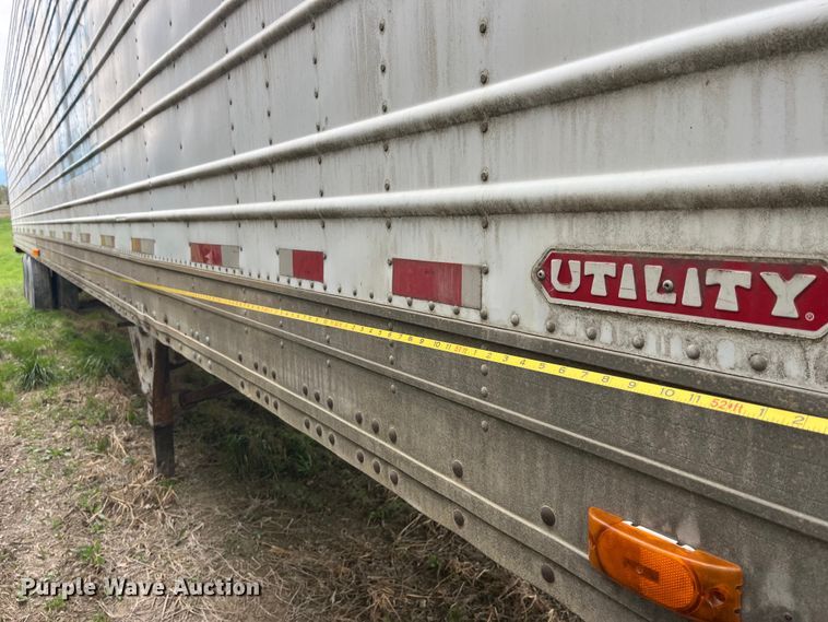 image for item LD9443 1988 Utility Trailer Inc dry van trailer