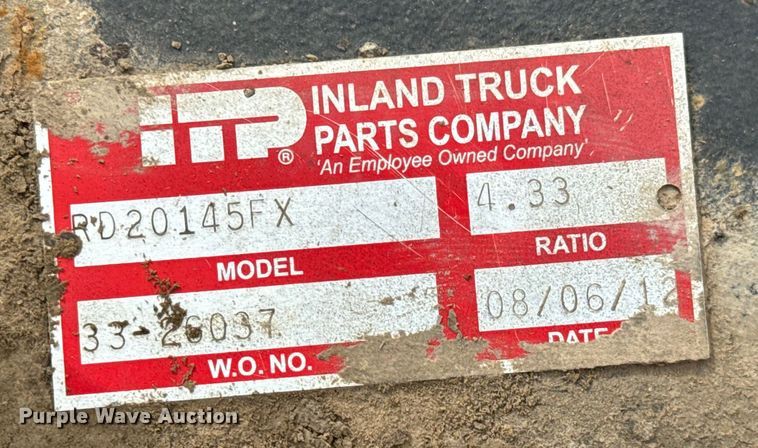 image for item NH9128 Rear axle assembly