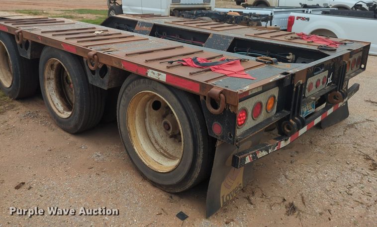 image for item NZ9568 2015 XL Specialized Trailers XL 110 HDG lowboy equipment trailer