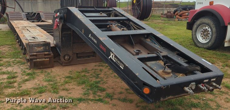 image for item NZ9568 2015 XL Specialized Trailers XL 110 HDG lowboy equipment trailer