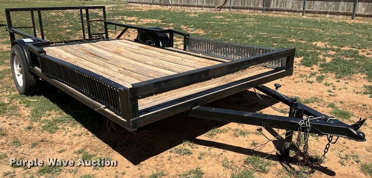 image for item DG4369 Shop built utility trailer