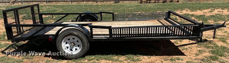 image for item DG4369 Shop built utility trailer