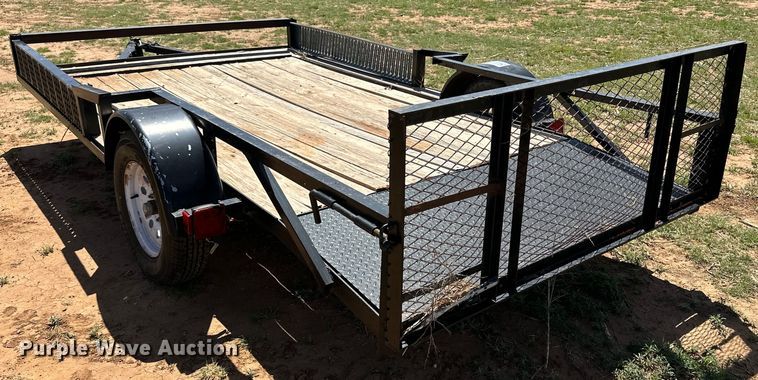 image for item DG4369 Shop built utility trailer