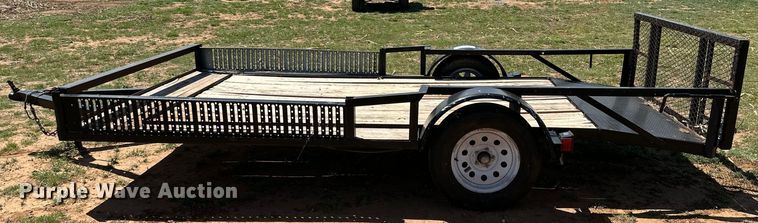 image for item DG4369 Shop built utility trailer