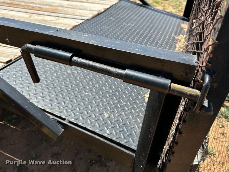 image for item DG4369 Shop built utility trailer