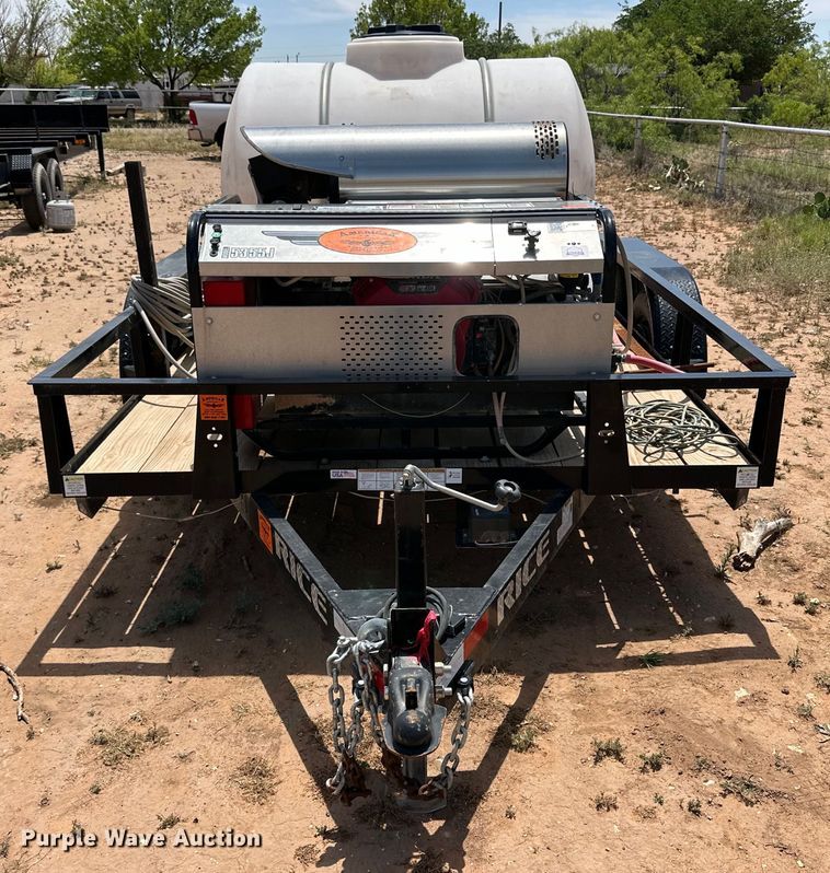 image for item DG4416 2023 Rice  utility trailer