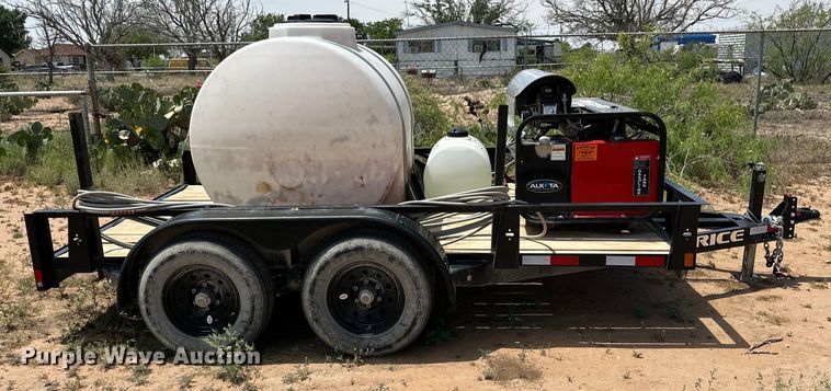 image for item DG4416 2023 Rice  utility trailer