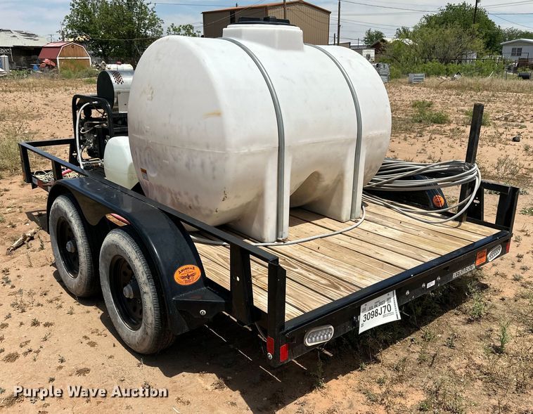 image for item DG4416 2023 Rice  utility trailer
