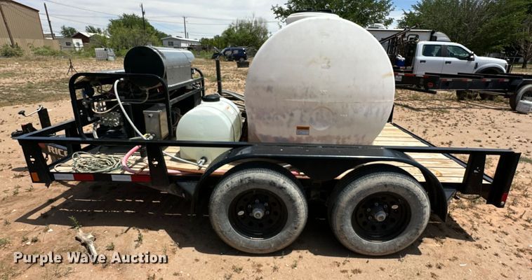 image for item DG4416 2023 Rice  utility trailer