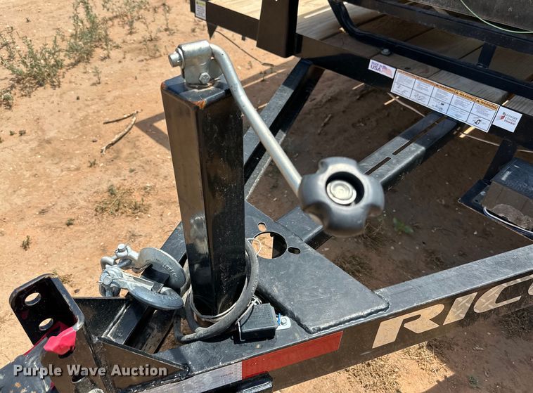 image for item DG4416 2023 Rice  utility trailer