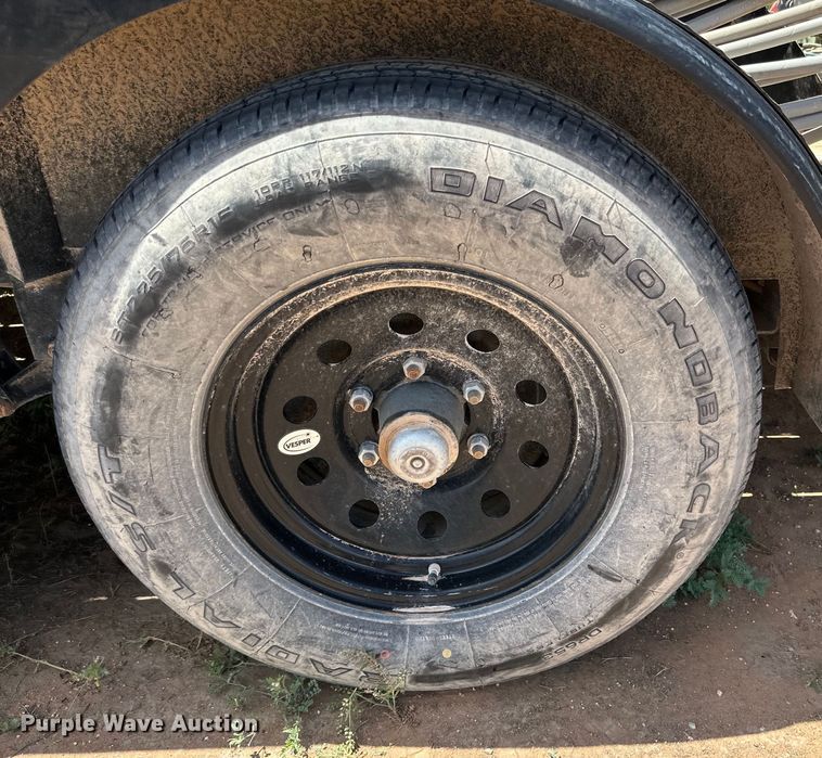 image for item DG4416 2023 Rice  utility trailer