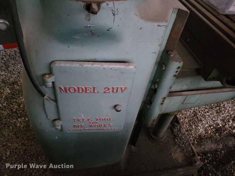 image for item DI3046 Tree Tool and Die Works 2UV mill