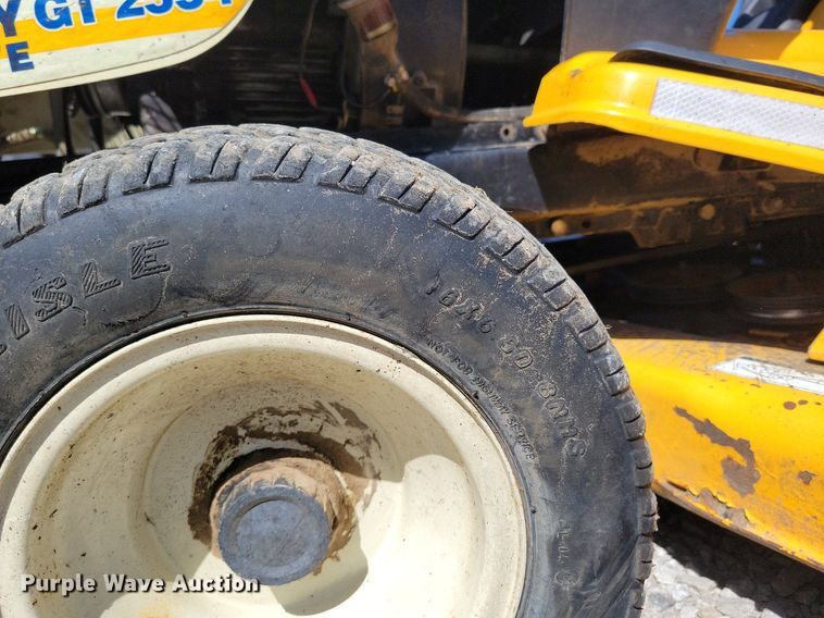 image for item DI3056 2007 Cub Cadet GT 2554 lawn mower