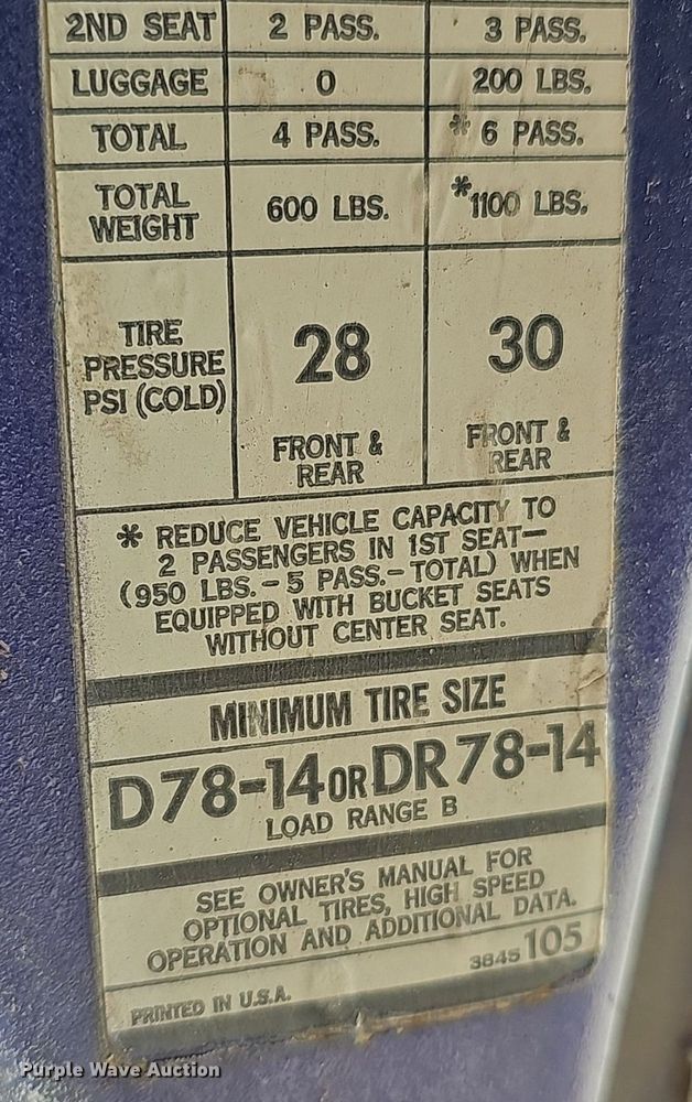 image for item DM1593 1974 Dodge  Dart  