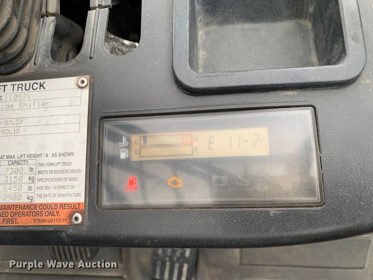 image for item DM7844 Toyota 8FD35U forklift